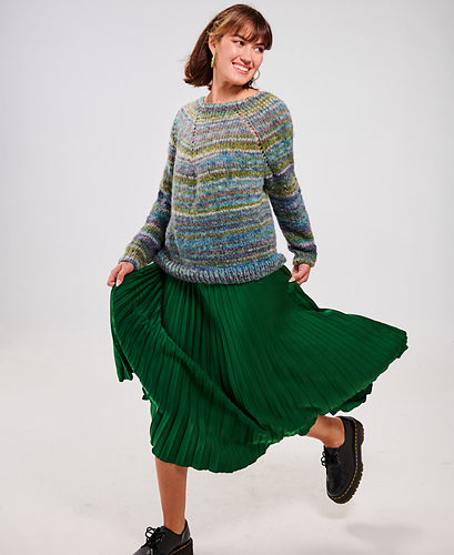 Pinwheel Yoke Sweater