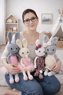 Ravelry: Ballerina Bunny pattern by CrochetByAnDREAM