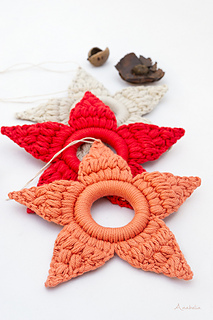 Crochet Star Ornament