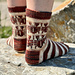 Crab People Socks pattern 