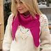 Manderley Triangle Scarf pattern 