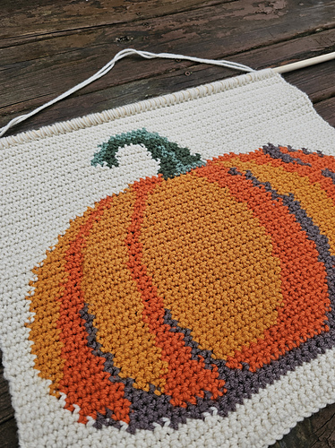 Pumpkin Tapestry