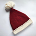 Elf or Santa hat pattern 