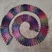 Dahlia scarf pattern