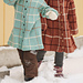Rutekåpe / Plaiditude Coat pattern