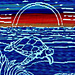 A Tide and The Turtle pattern 