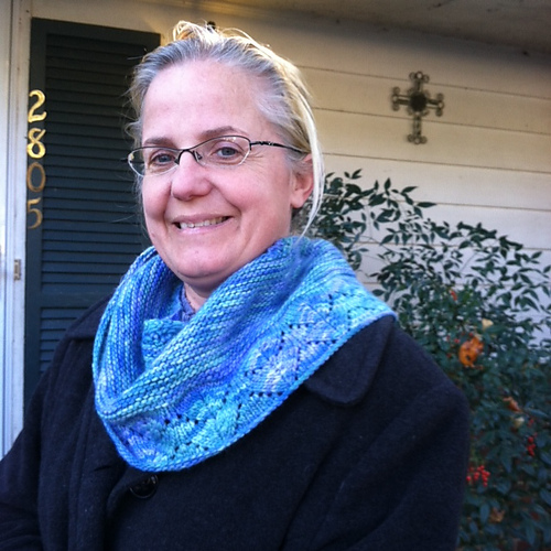 Blue Ridge Shawlette photo 1