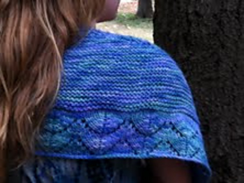 Blue Ridge Shawlette photo 4