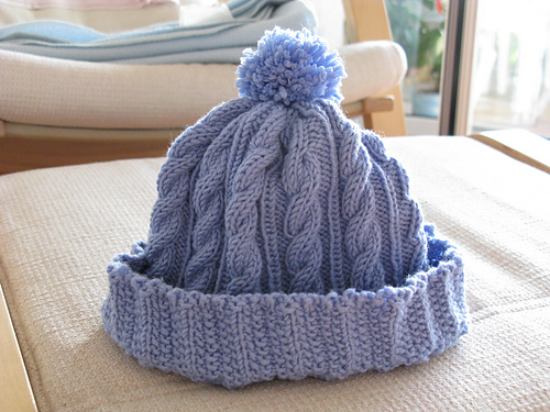 Raglan Cables Set: Cardigan and Hat photo 4