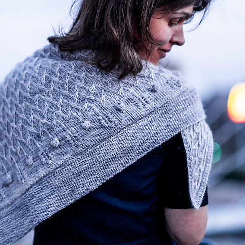 Lavender Shawl