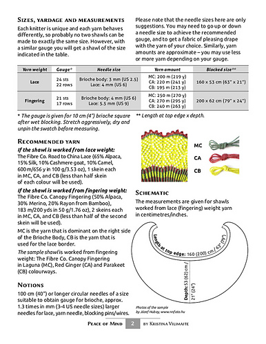 Sjal: Sinnsro - Kristina Vilimaite