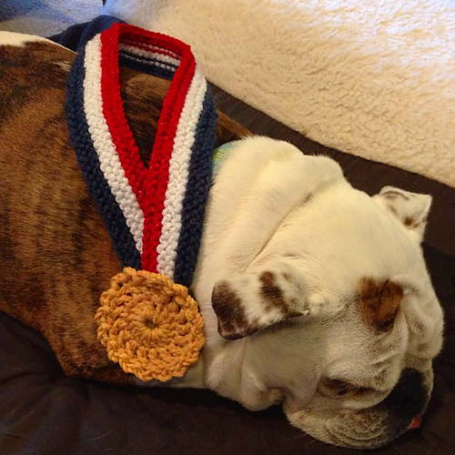 Olympic Gold Medal Ribbon photo 2