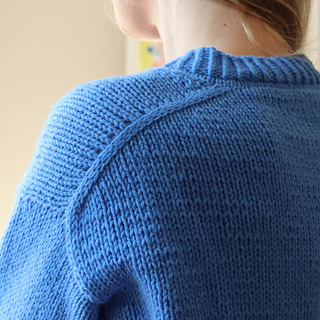 LAST LIGHT Sweater (Heavy Merino 'poppy blue')