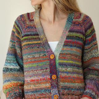 HAPPY Cardigan Maxi, (Colour codes 3 + 4)