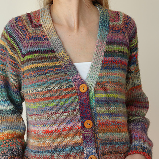 HAPPY Cardigan Maxi, (Colour codes 3 + 4)