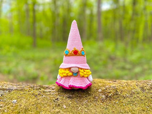 Pink Princess Gnome