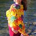 Fall Leaves Garden Shawl pattern 