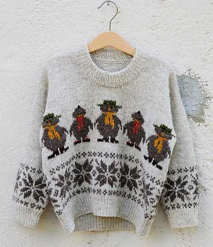 478-1 Flåklypa genser - Rauma Garn