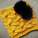 Sandy Winter Cable Cowl pattern 