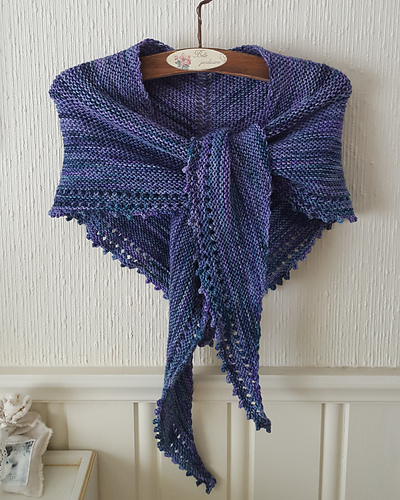 ravelry simple shawl