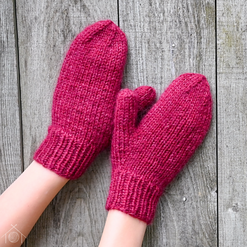 Stauffer Mittens - Mohair Version