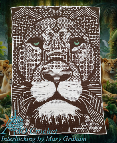 Zen Tangle Lion - 