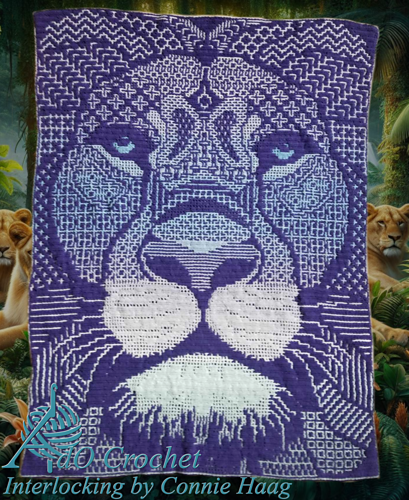 Zen Tangle Lion - 