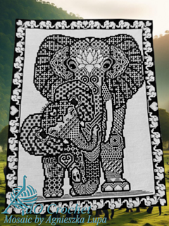 Overlay Mosaic Crochet by Agnieszka