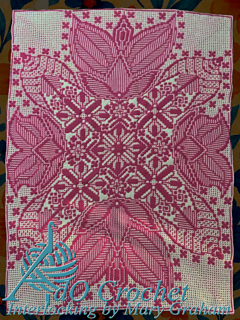 Overlay Mosaic Crochet in the round by Caroline