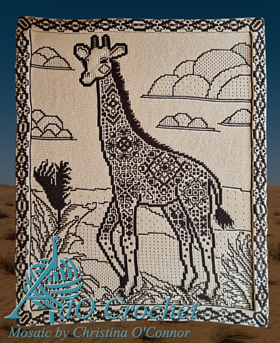 Zen Tangle Giraffe