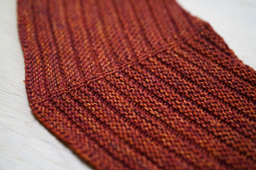 De Boss Rib Pattern Ravelry: Rib & rust scarf pattern by Annemiek de Bruin