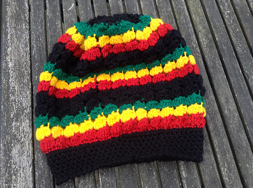 Cluster Stitch Slouch Hat photo 2