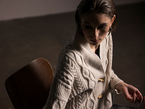 Fisherman Cardigan