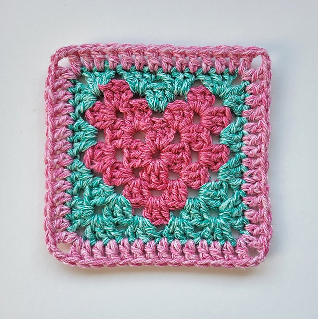 Granny Heart Square