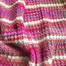 Pink Drift Baby Blanket pattern