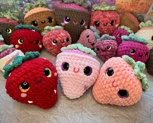 Strawberry Plushies
