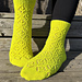 Dancing Tulips Socks pattern 