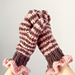Frilled To Bits Mits pattern 