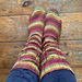 Pine Tree Toe Up Socks photo 3