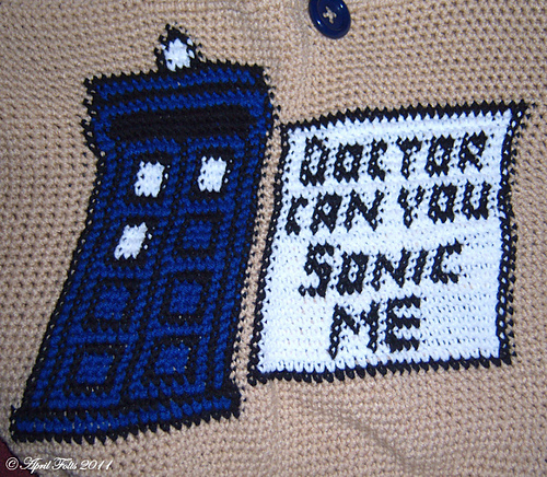 Doctor Who Crochet Bag photo 1