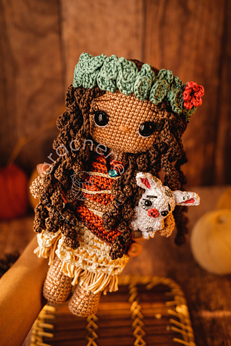 Moana Amigurumi Dukke - Aracnene Crochet