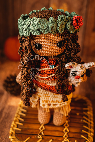Moana Amigurumi Dukke - Aracnene Crochet