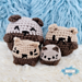 Amigurumi No Sew Animals Crochet Pattern In 4 Sizes by Crafting Happiness