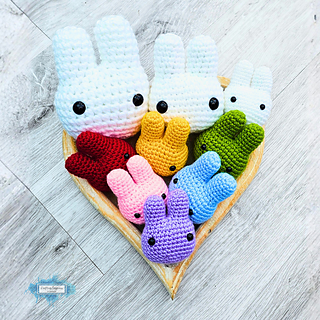 Amigurumi Bunny Head Crochet Pattern By Crafting Happiness