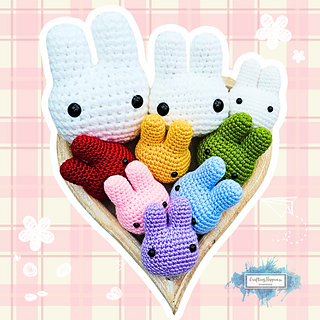 Amigurumi Bunny Head Crochet Pattern By Crafting Happiness
