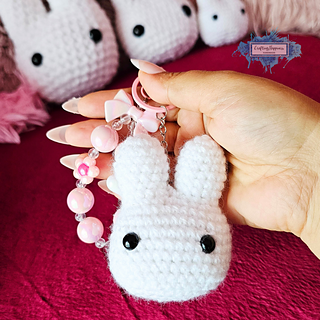 Amigurumi Bunny Head Crochet Pattern By Crafting Happiness
