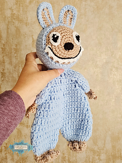 Cute Labubu Rag Doll Crochet Pattern By Crafting Happipness