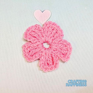 Crochet Flower With No Magic Ring Needed Free Pattern And Tutorial By Crafting Happiness
