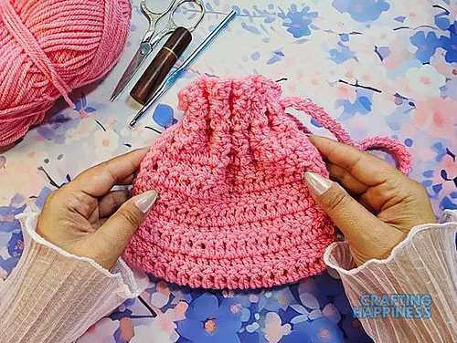 Drawstring Makeup Pouch
