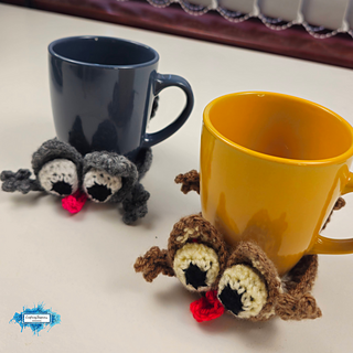 Splattered Cat Coaster Easy Crochet Pattern By Crafting Happiness